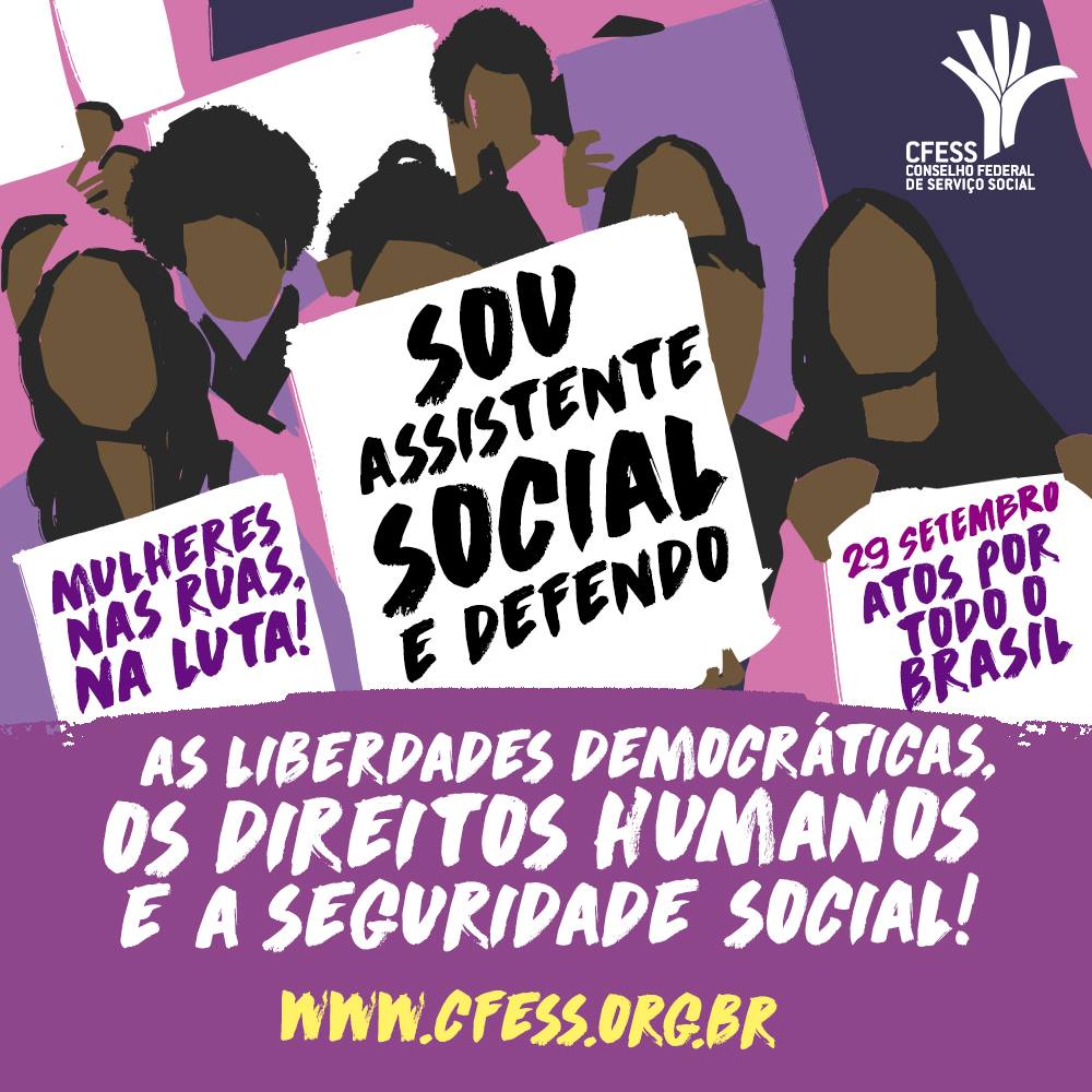 Ações CFESS-CRESS pelo Brasil – Serviço Social Contra o Racismo