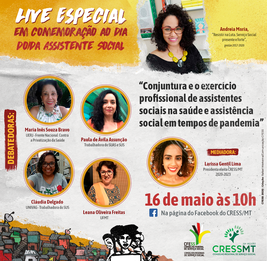 Live CRESS/SC - Dia do/a Assistente Social 